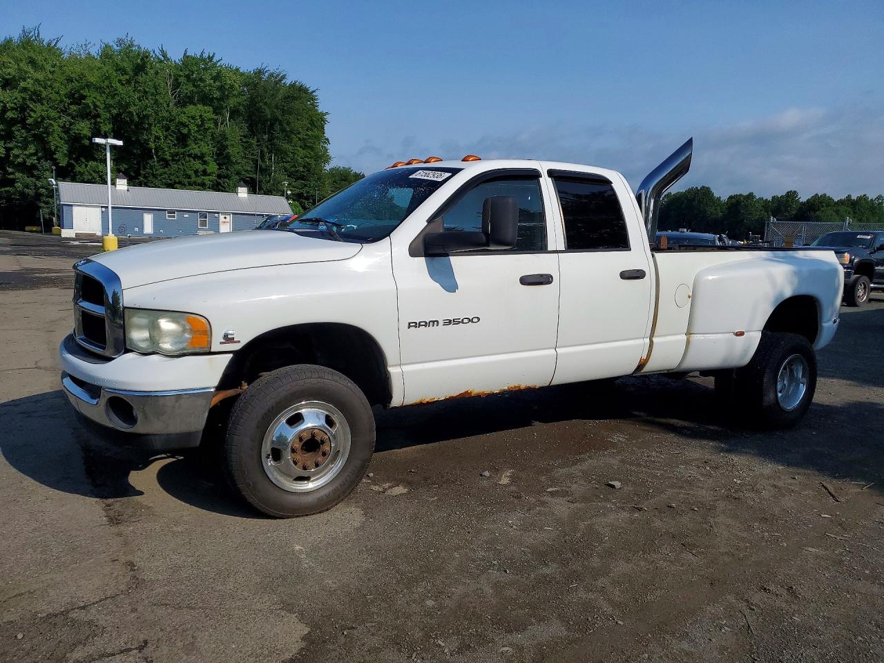 2004 Dodge Ram 3500 St Белый vin: 3D7MU48C54G195080