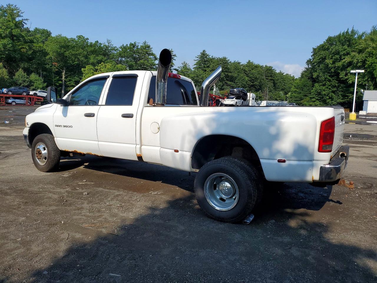 2004 Dodge Ram 3500 St Белый vin: 3D7MU48C54G195080