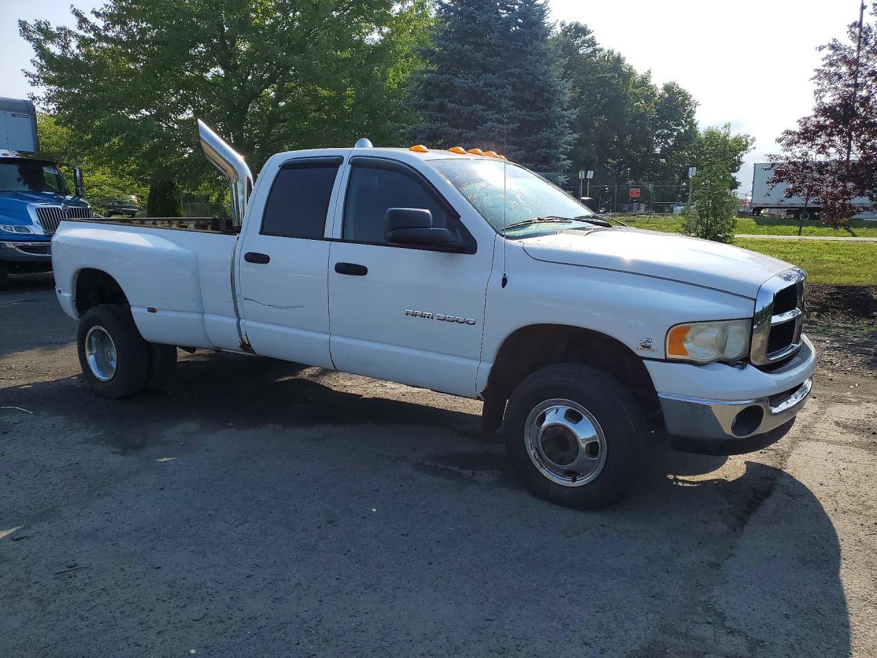 2004 Dodge Ram 3500 St Белый vin: 3D7MU48C54G195080