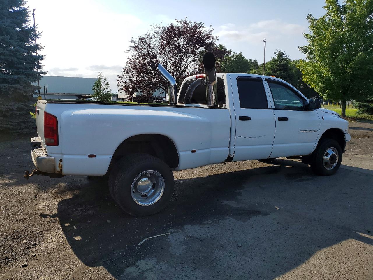 2004 Dodge Ram 3500 St Белый vin: 3D7MU48C54G195080