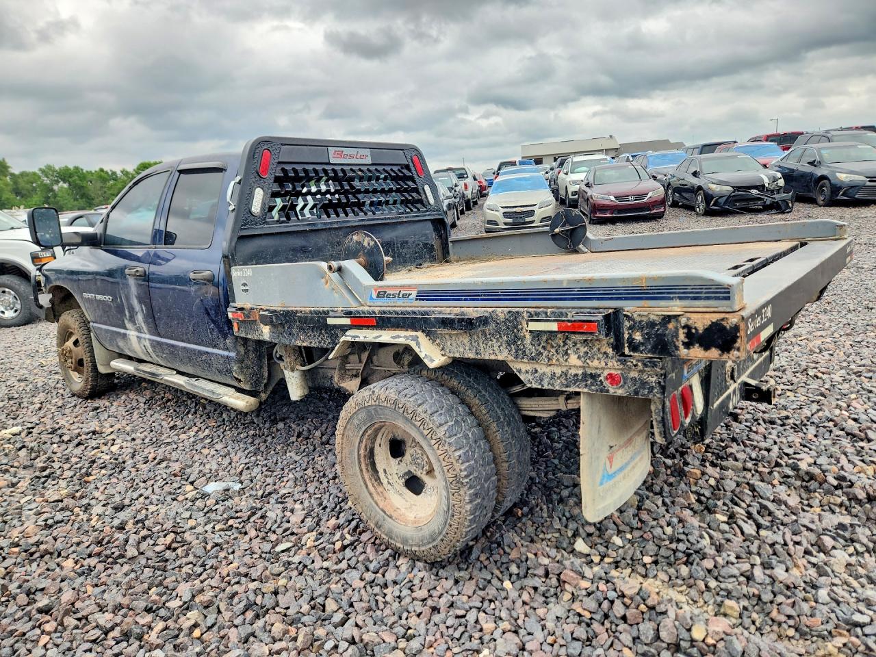 2003 Dodge Ram 3500 St Blue vin: 3D7MU48C83G802703