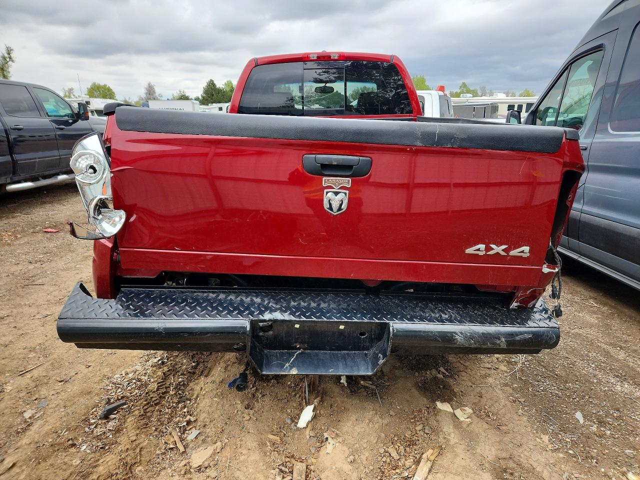 2007 Dodge Ram 3500 St Red vin: 3D7MX38A17G847343