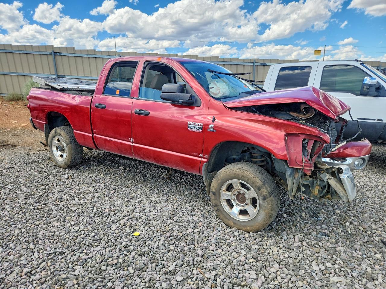 2008 Dodge Ram 3500 St Red vin: 3D7MX38A98G114040