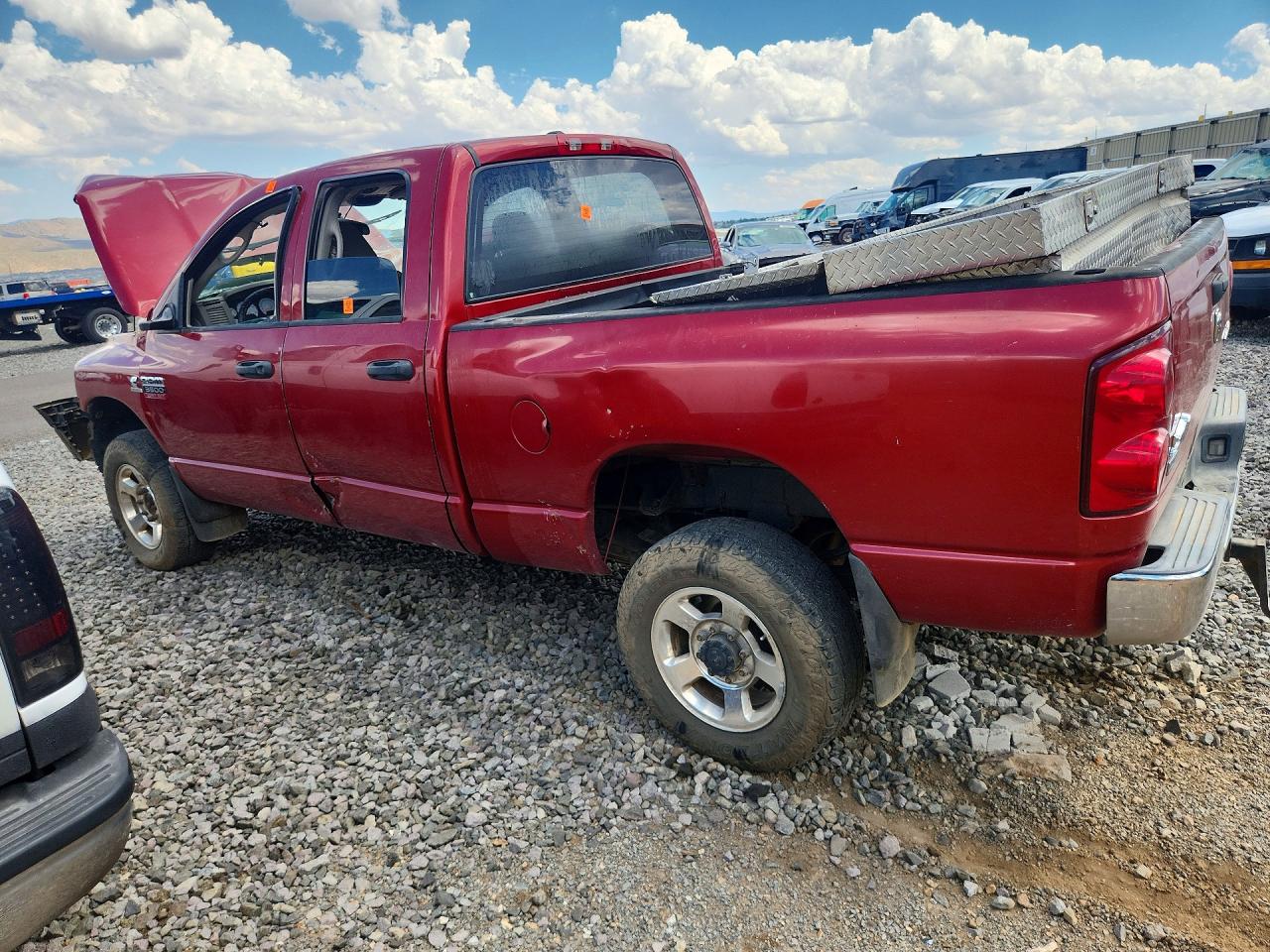 2008 Dodge Ram 3500 St Red vin: 3D7MX38A98G114040