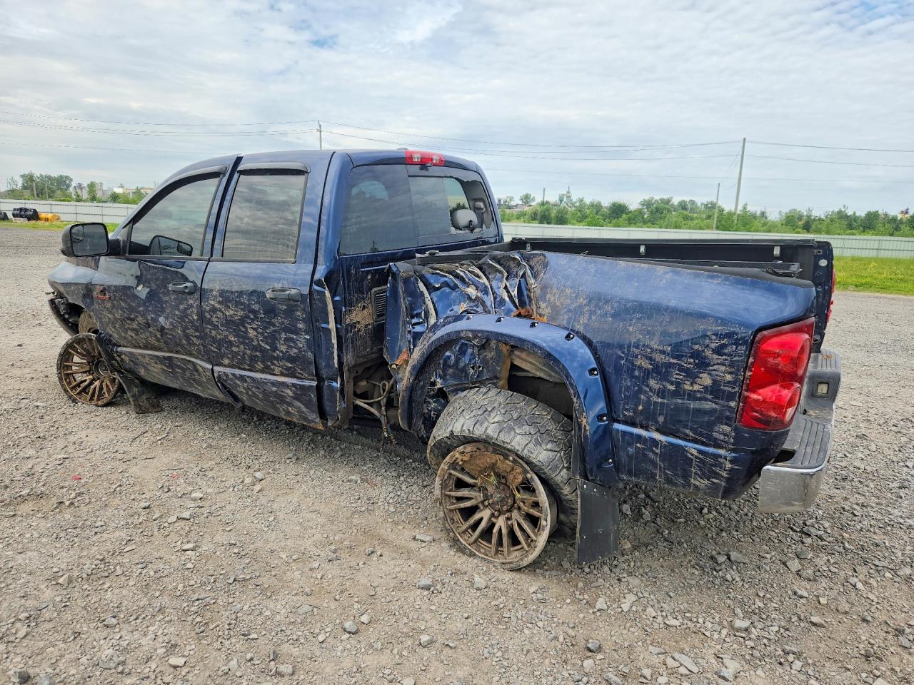 2008 Dodge Ram 3500 Longhorn Blue vin: 3D7MX38A98G157695