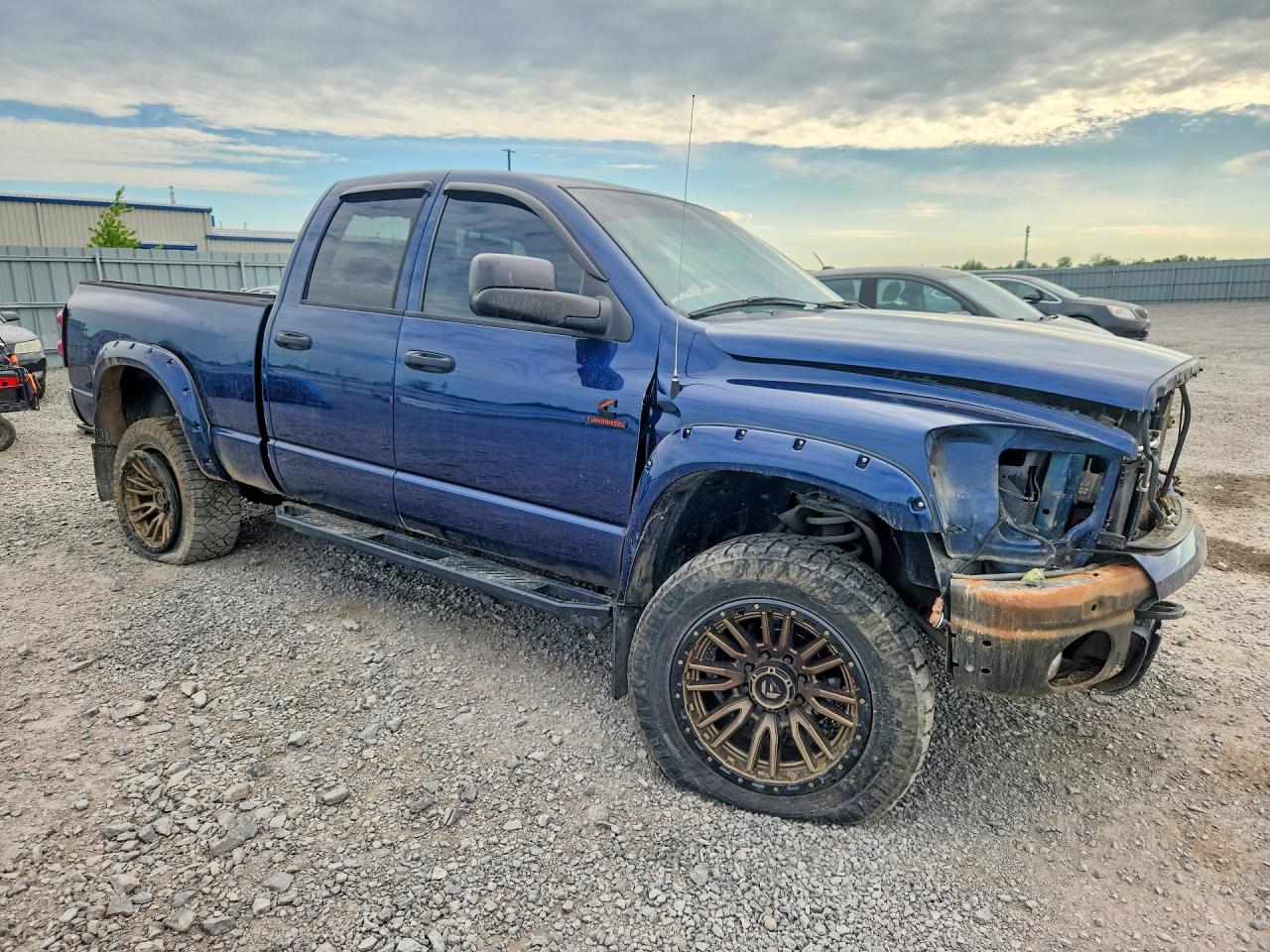 2008 Dodge Ram 3500 Longhorn Blue vin: 3D7MX38A98G157695