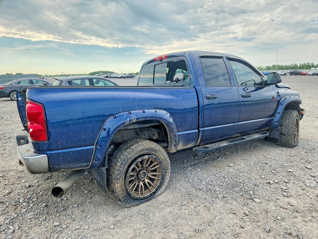 2008 Dodge Ram 3500 Longhorn Blue vin: 3D7MX38A98G157695