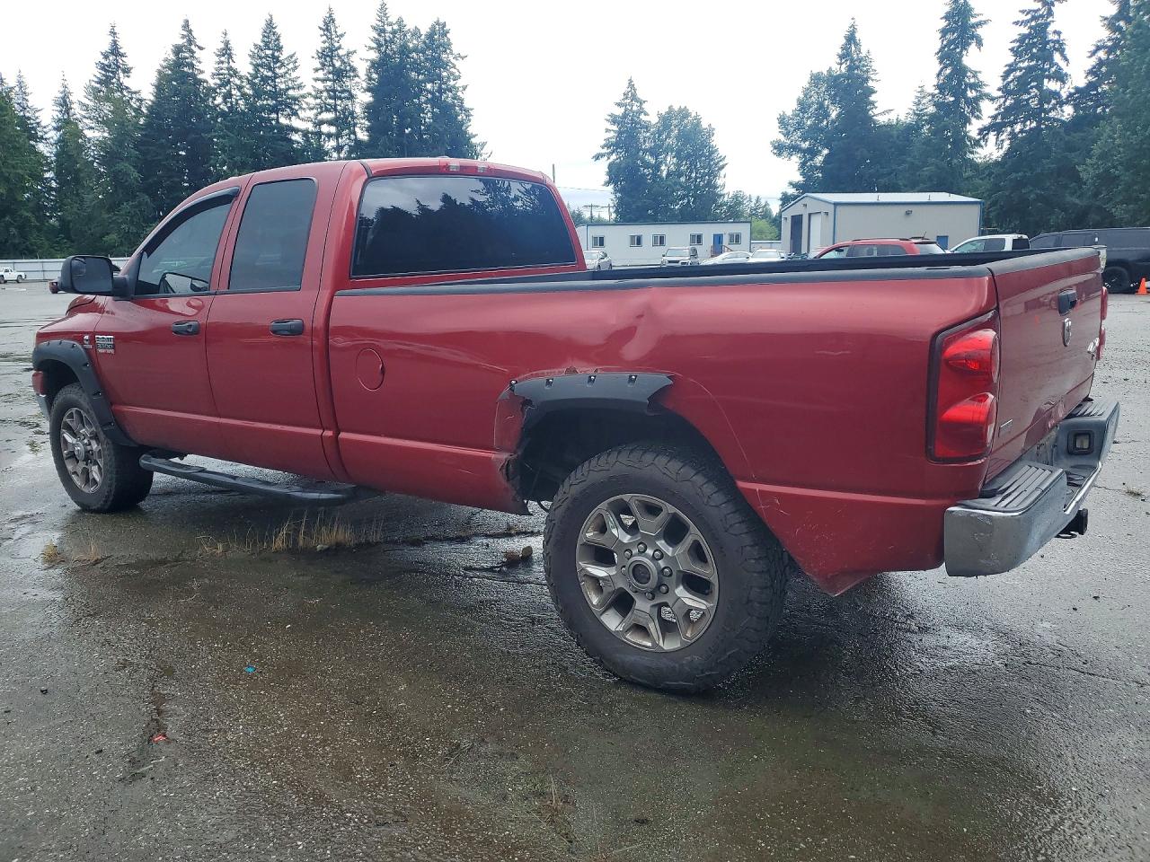 2008 Dodge Ram 3500 St Red vin: 3D7MX38AX8G157138