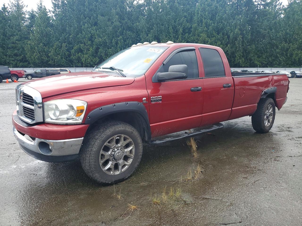 2008 Dodge Ram 3500 St Red vin: 3D7MX38AX8G157138