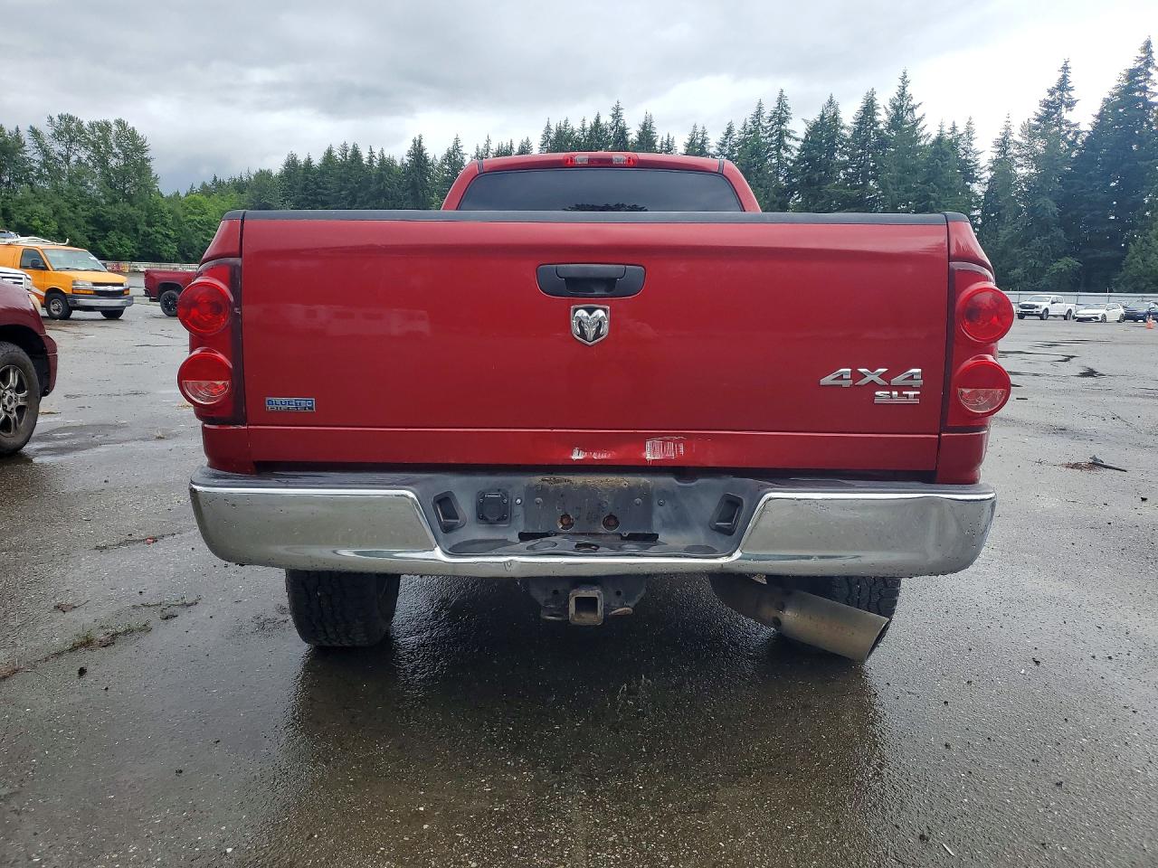 2008 Dodge Ram 3500 St Red vin: 3D7MX38AX8G157138