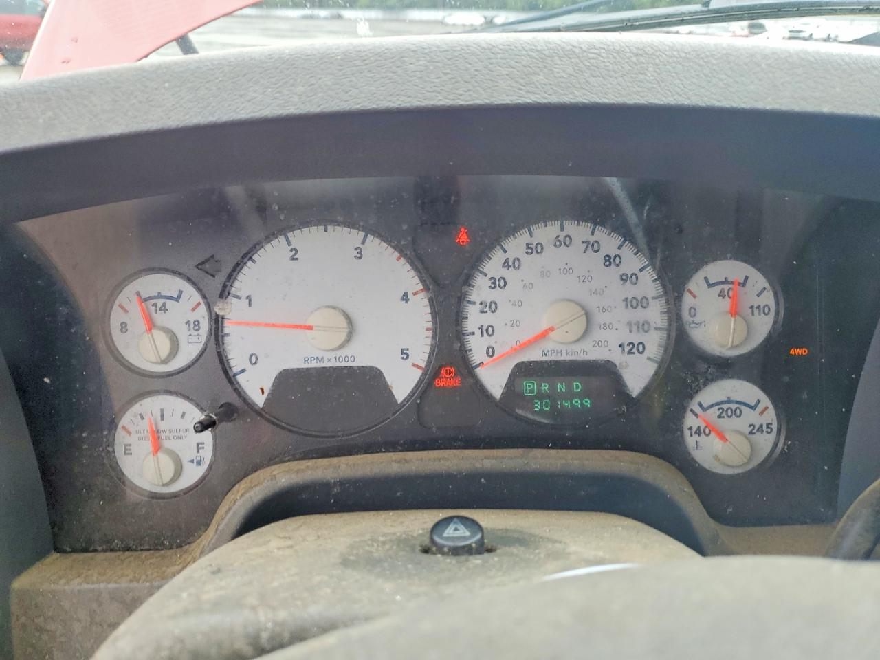 2008 Dodge Ram 3500 St Red vin: 3D7MX38AX8G157138