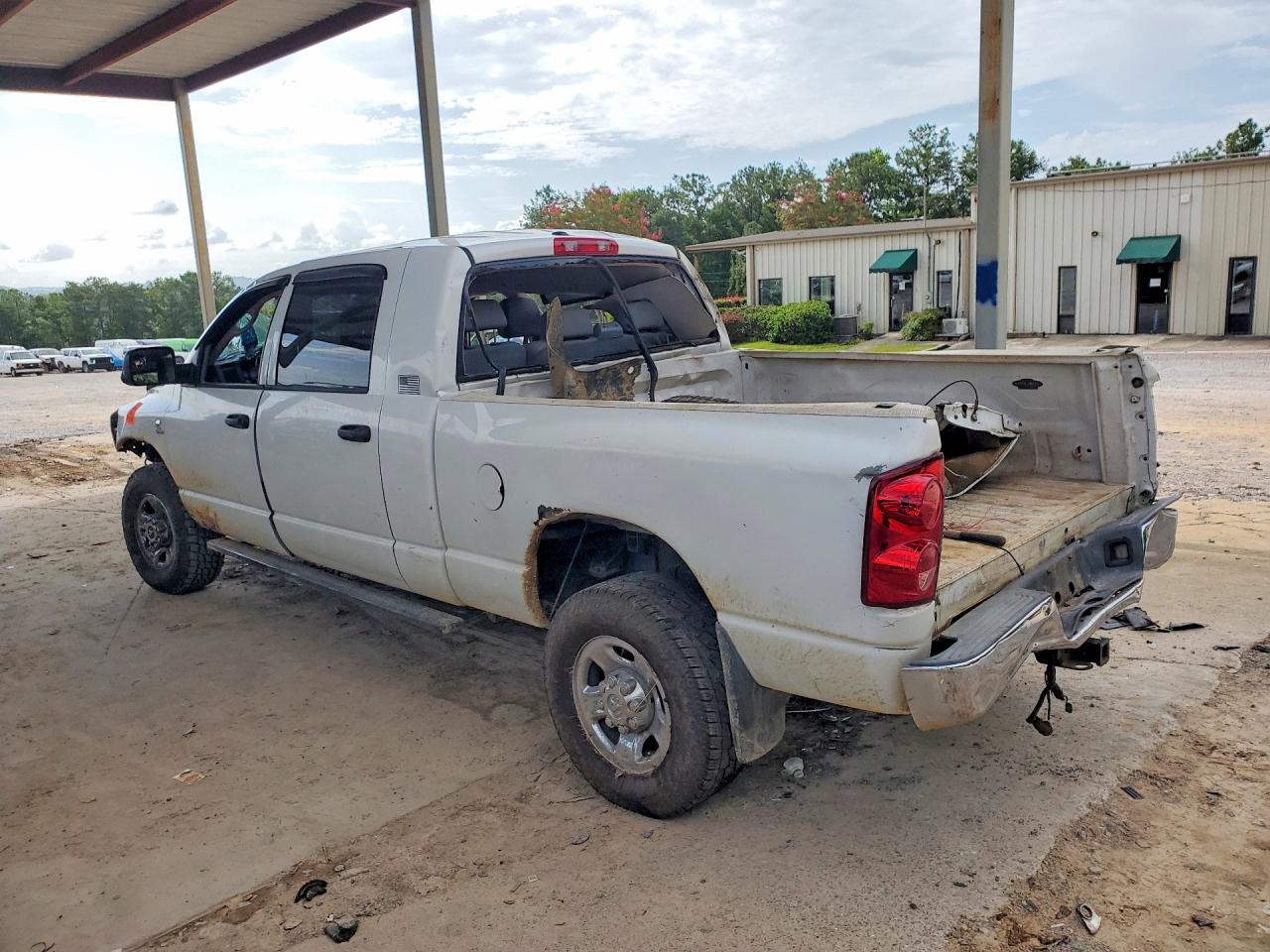 2007 Dodge Ram 3500 White vin: 3D7MX39A77G855669