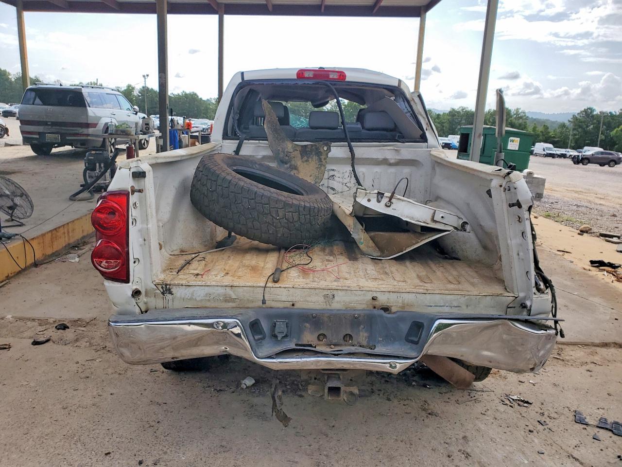 2007 Dodge Ram 3500 White vin: 3D7MX39A77G855669