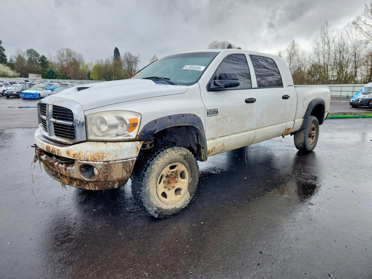 2007 Dodge Ram 3500 Cream vin: 3D7MX39C87G727734
