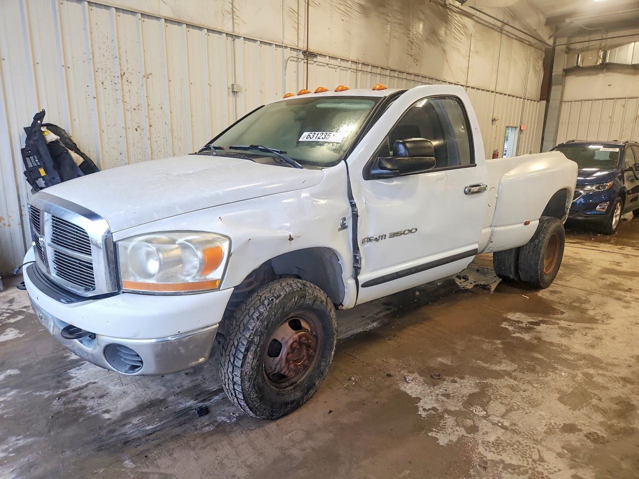 2006 Dodge Ram 3500 St Белый vin: 3D7MX46C96G161060