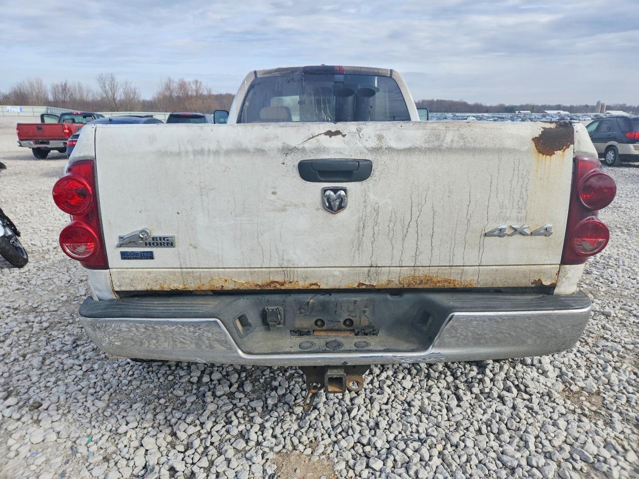 2008 Dodge Ram 3500 St Белый vin: 3D7MX48A48G137098