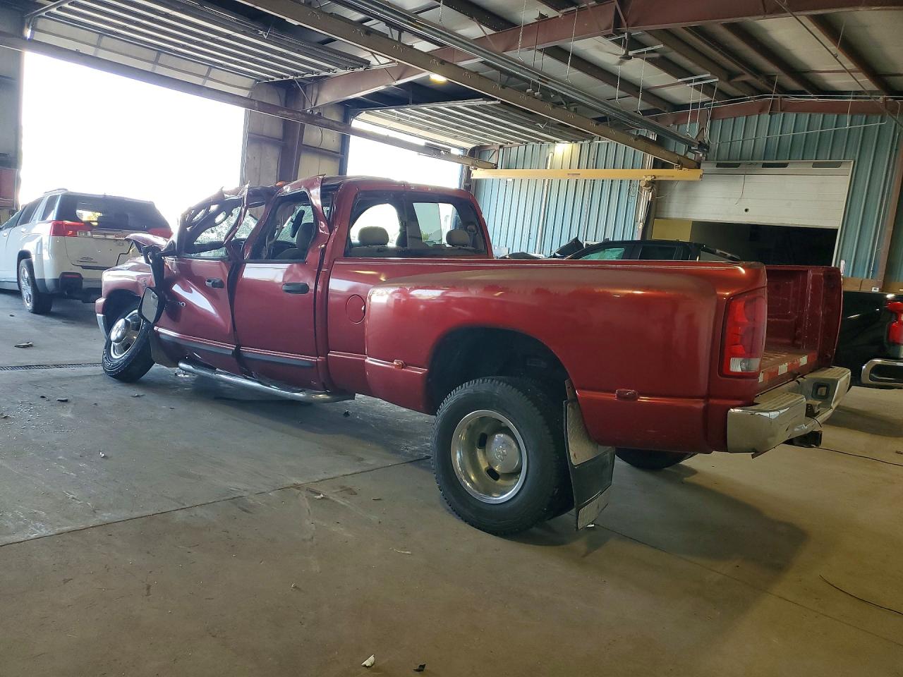 2006 Dodge Ram 3500 St Burgundy vin: 3D7MX48C06G120314
