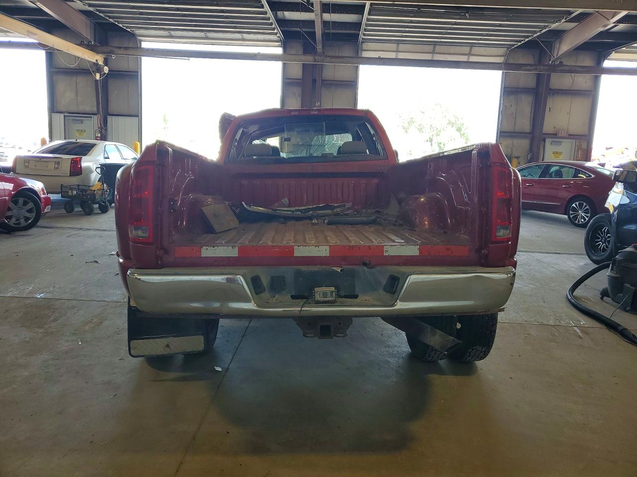 2006 Dodge Ram 3500 St Burgundy vin: 3D7MX48C06G120314