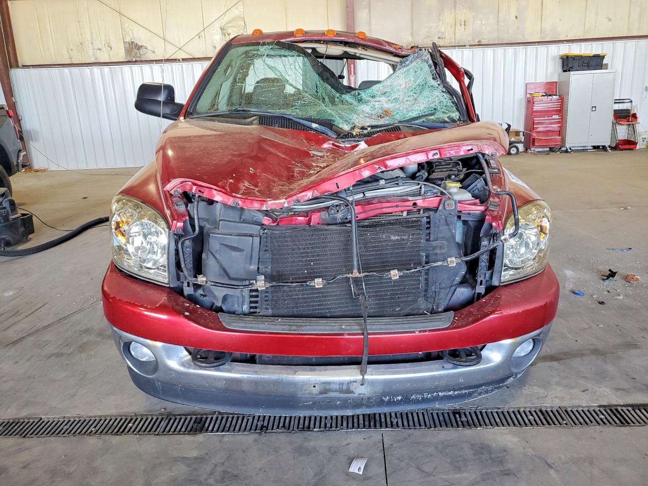 2006 Dodge Ram 3500 St Burgundy vin: 3D7MX48C06G120314