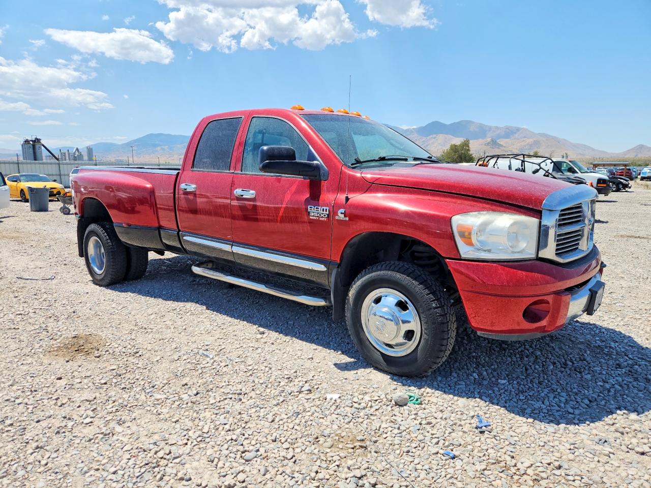 2007 Dodge Ram 3500 St Красный vin: 3D7MX48C17G717361