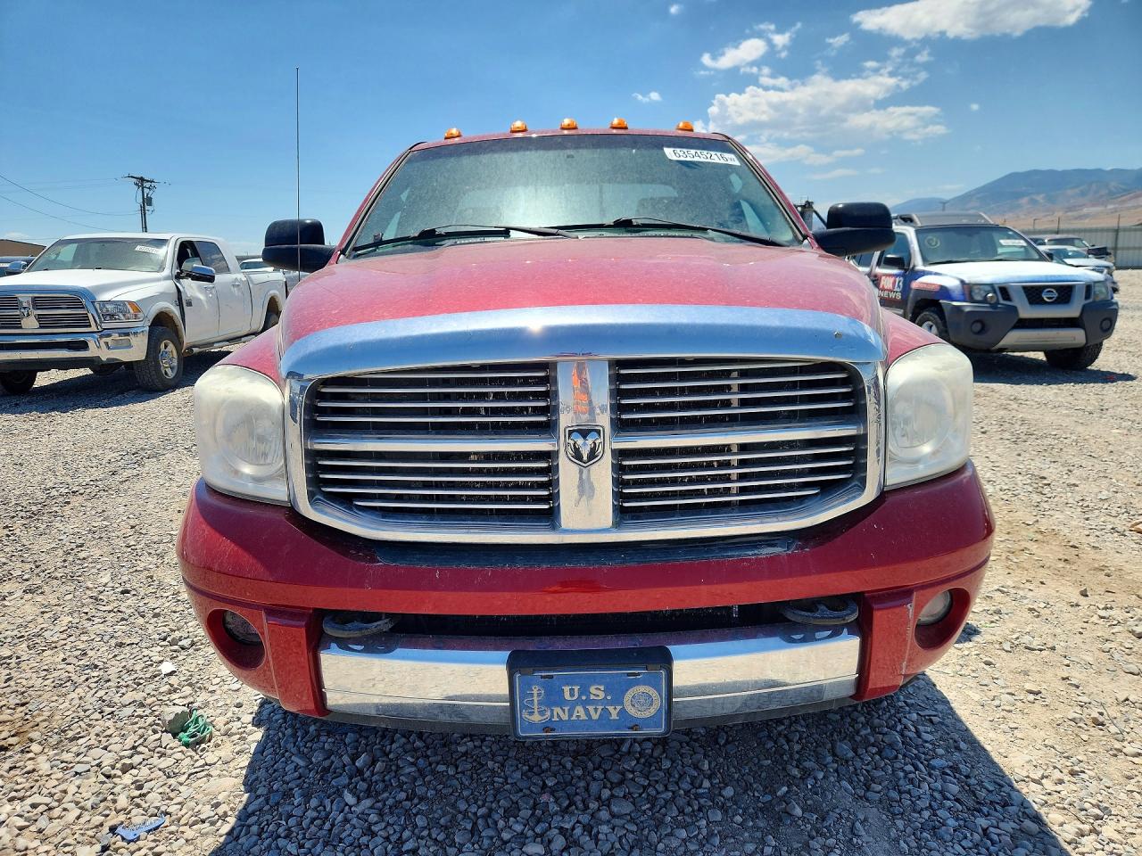 2007 Dodge Ram 3500 St Красный vin: 3D7MX48C17G717361