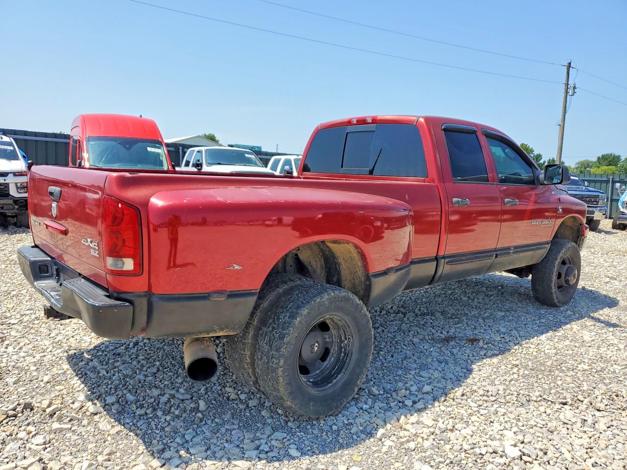 2006 Dodge Ram 3500 St Maroon vin: 3D7MX48C56G119465