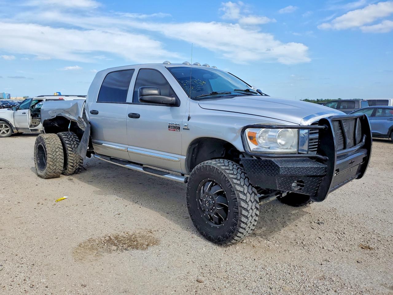 2007 Dodge Ram 3500 Silver vin: 3D7MX49A37G836722