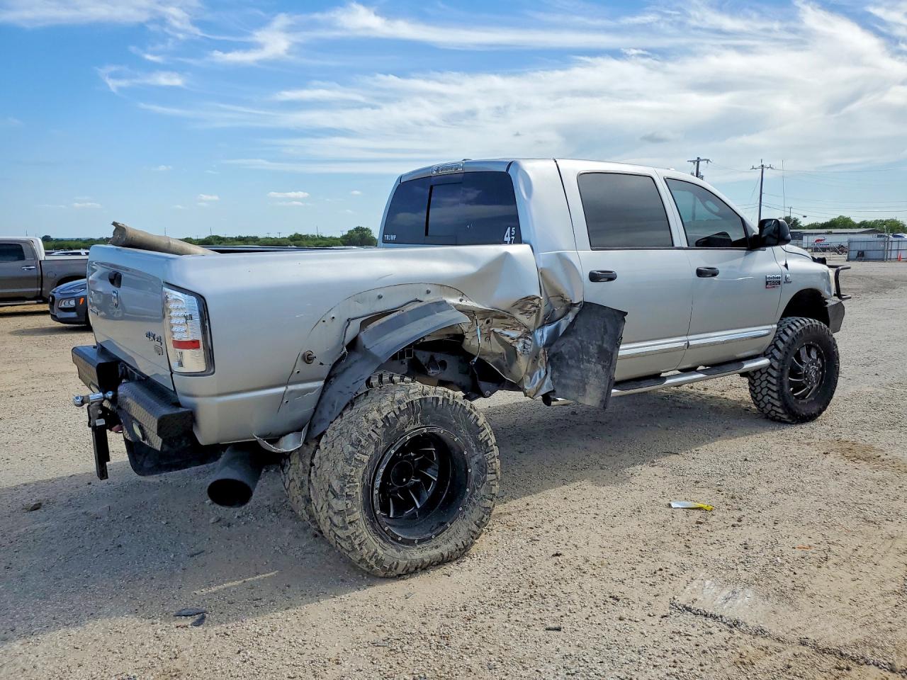 2007 Dodge Ram 3500 Silver vin: 3D7MX49A37G836722