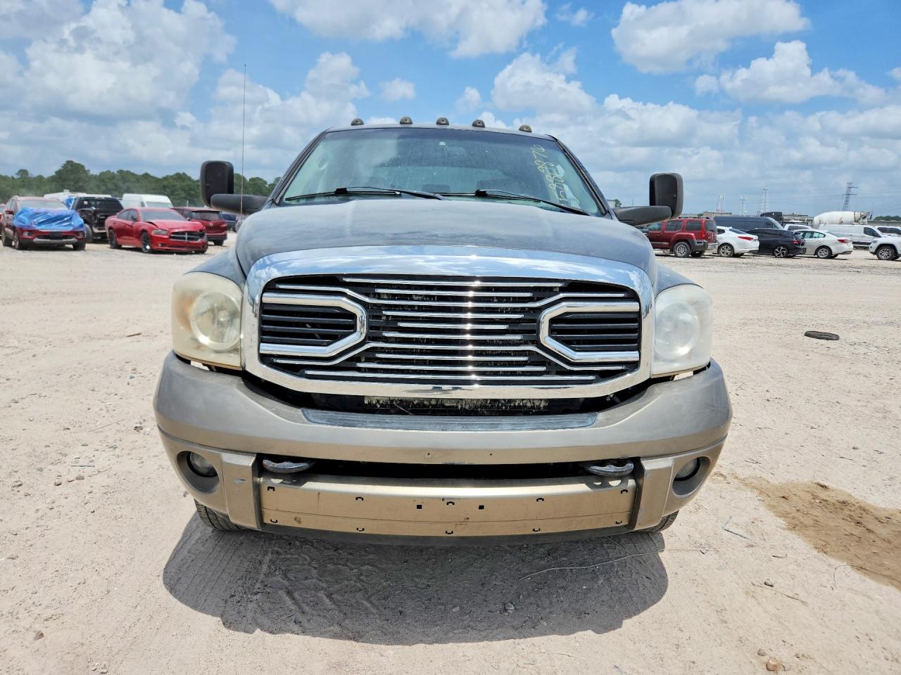 2008 Dodge Ram 3500 Gray vin: 3D7MX49A58G185952