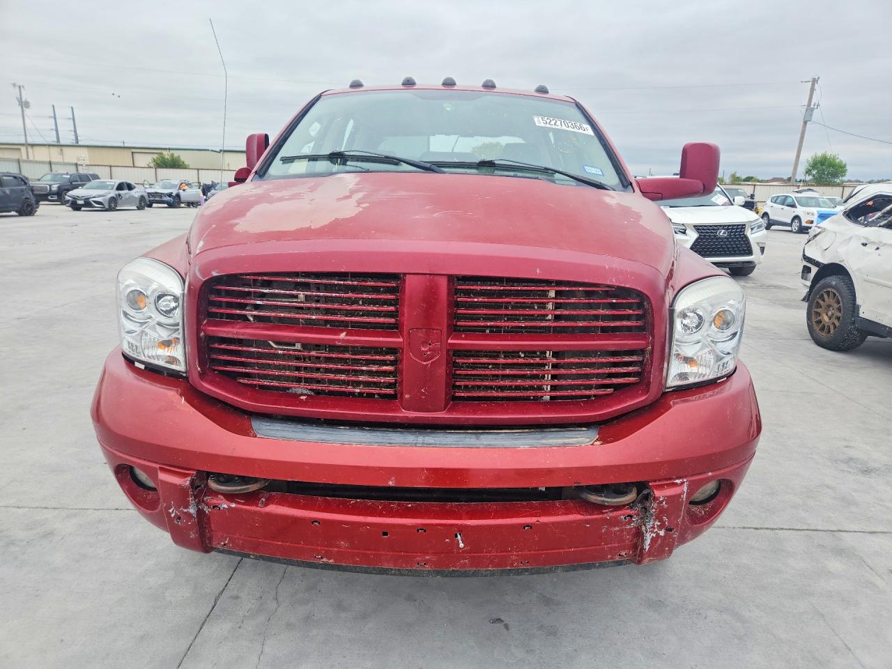 2008 Dodge Ram 3500 Burgundy vin: 3D7MX49AX8G164613