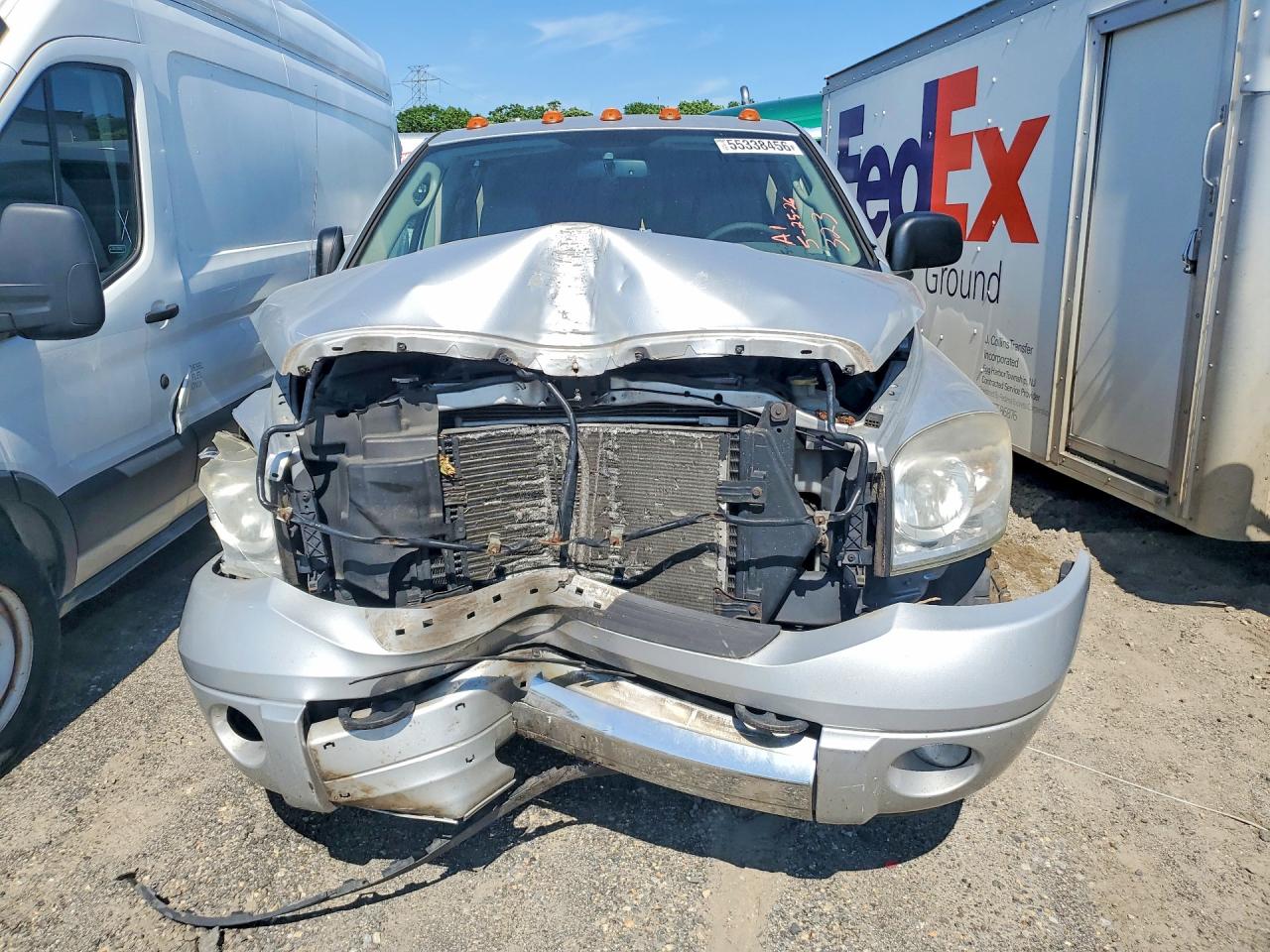 2007 Dodge Ram 3500 Серебряный vin: 3D7MX49C47G717563