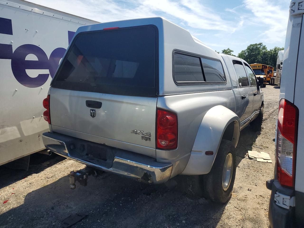 2007 Dodge Ram 3500 Серебряный vin: 3D7MX49C47G717563