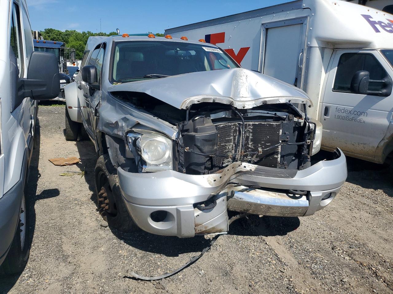 2007 Dodge Ram 3500 Серебряный vin: 3D7MX49C47G717563