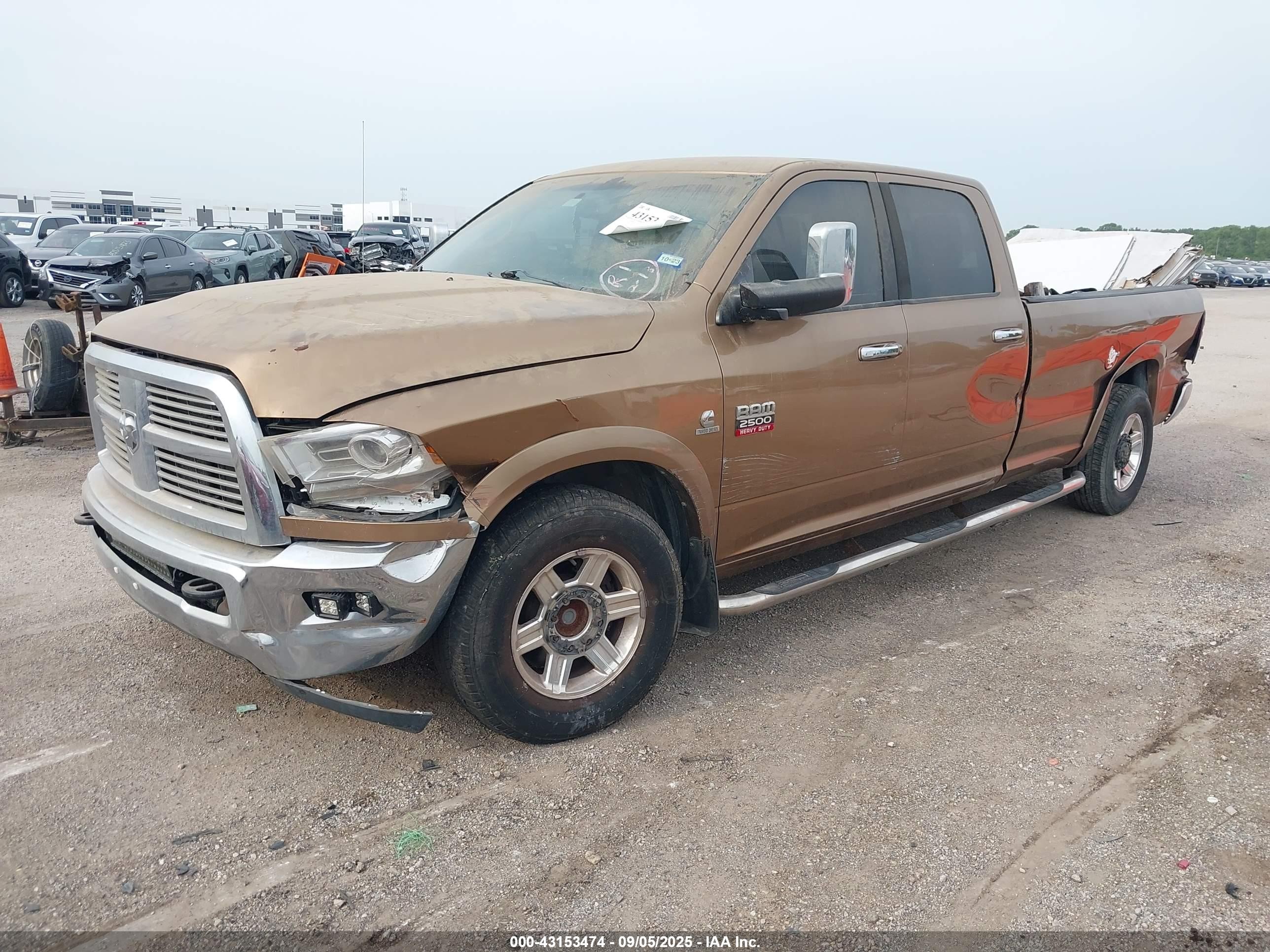 2011 Ram Ram 2500 Laramie Gold vin: 3D7TP2CL2BG593147