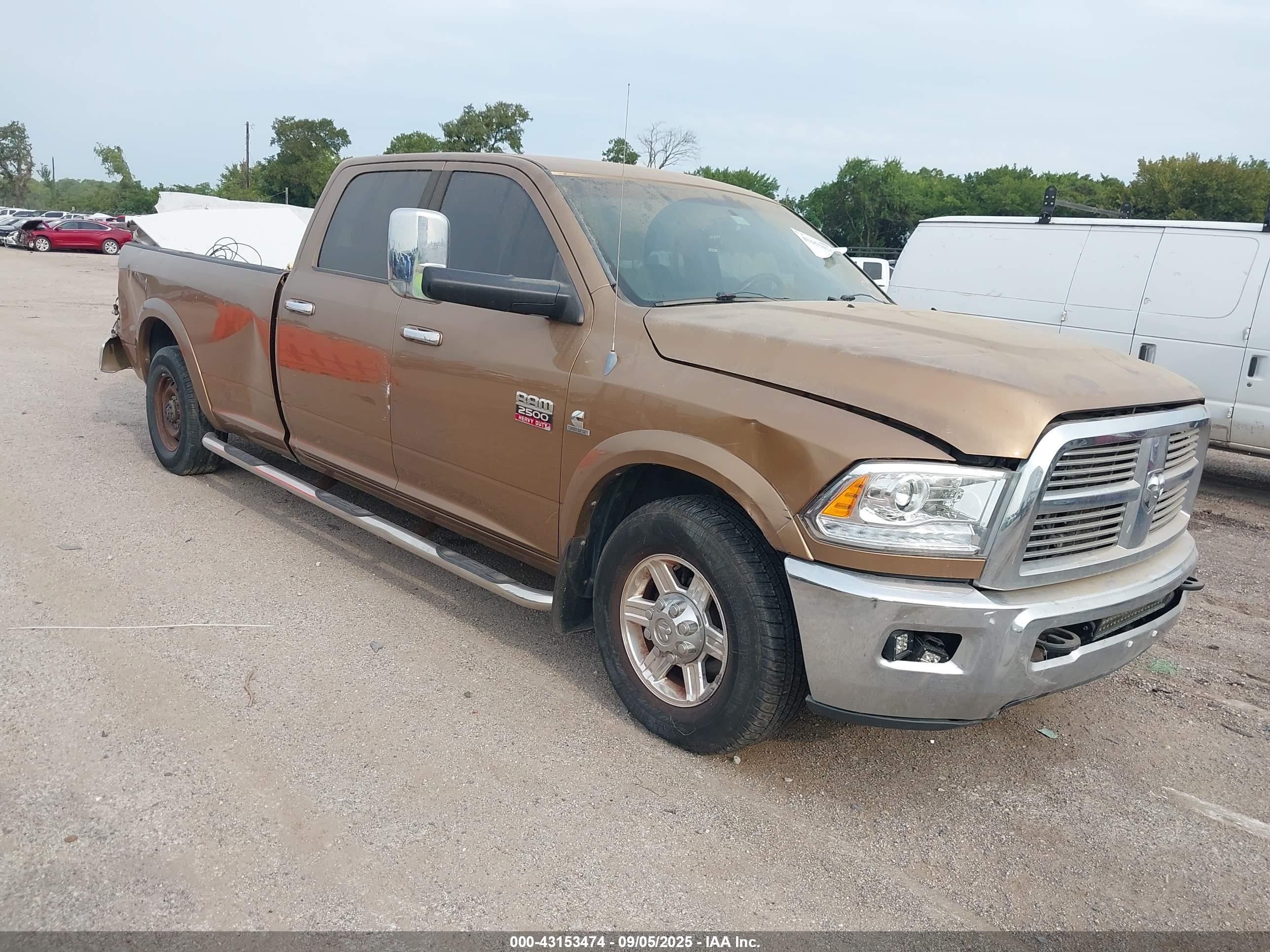 2011 Ram Ram 2500 Laramie Gold vin: 3D7TP2CL2BG593147