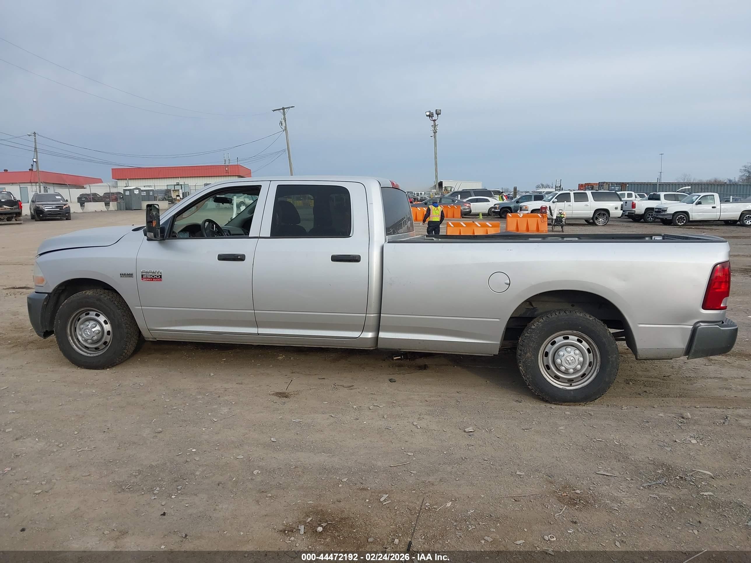 2010 Dodge Ram 2500 St Черный vin: 3D7TP2CT8AG149155