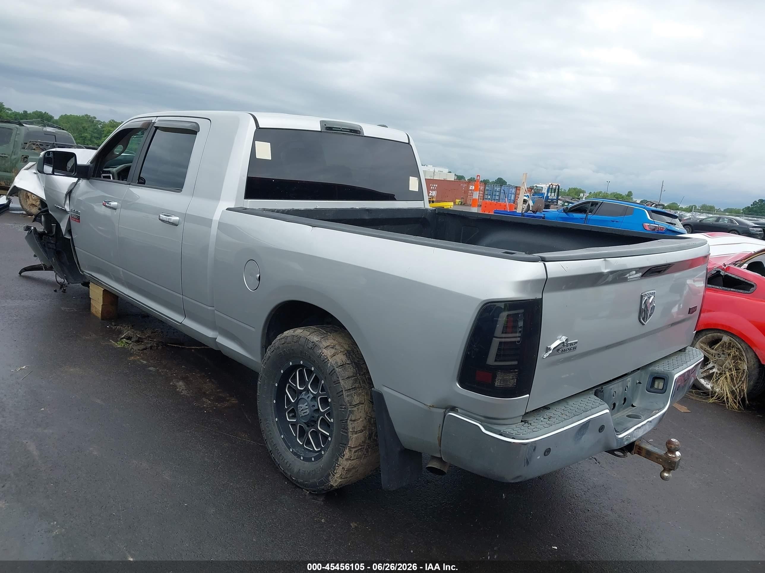2010 Dodge Ram 2500 Slt Серебряный vin: 3D7TP2HT1AG128365