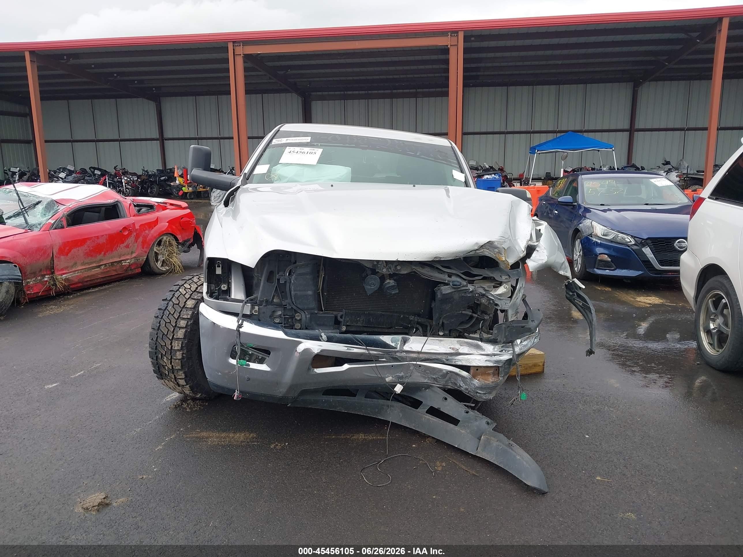 2010 Dodge Ram 2500 Slt Серебряный vin: 3D7TP2HT1AG128365