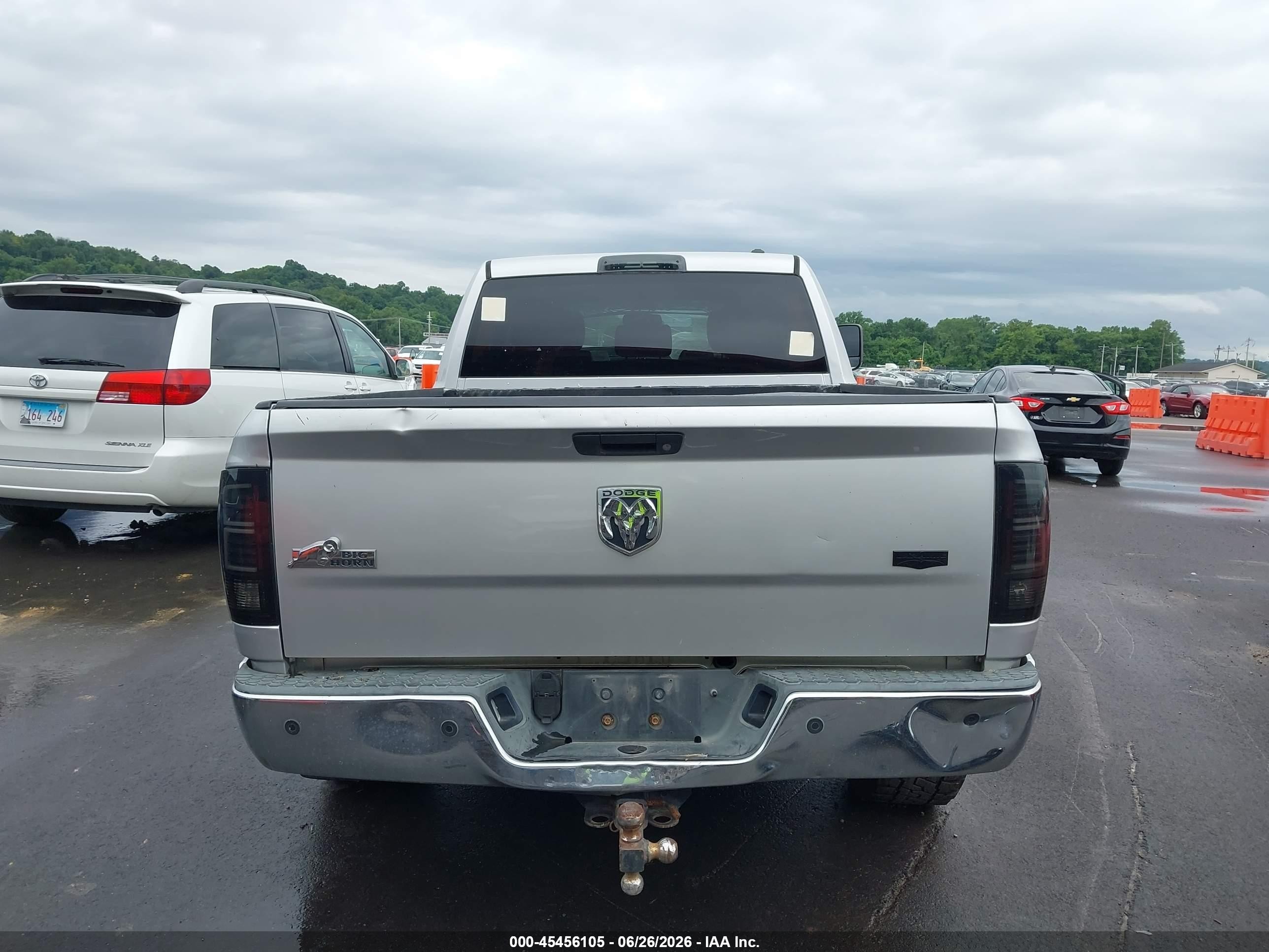 2010 Dodge Ram 2500 Slt Серебряный vin: 3D7TP2HT1AG128365
