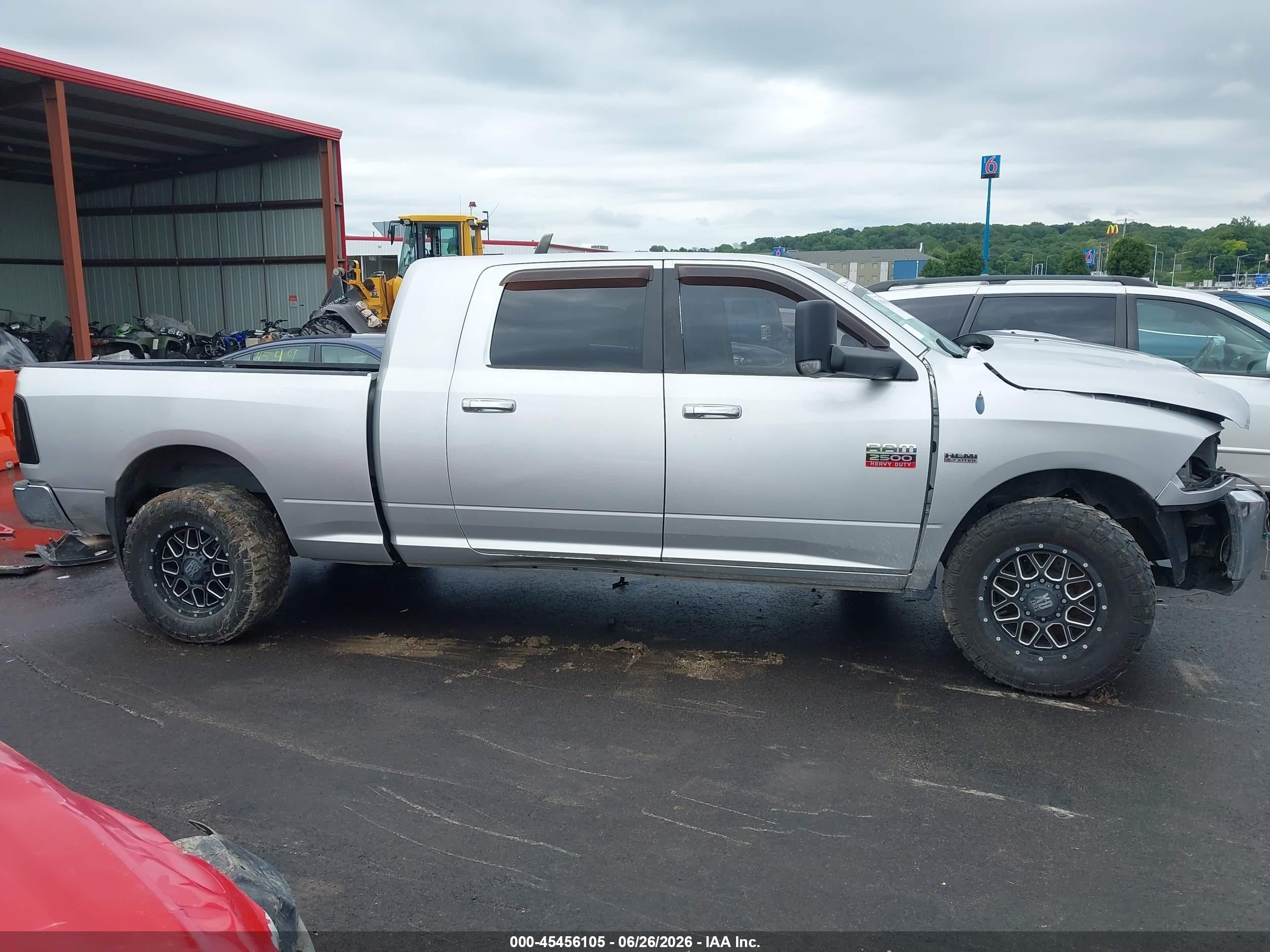 2010 Dodge Ram 2500 Slt Серебряный vin: 3D7TP2HT1AG128365