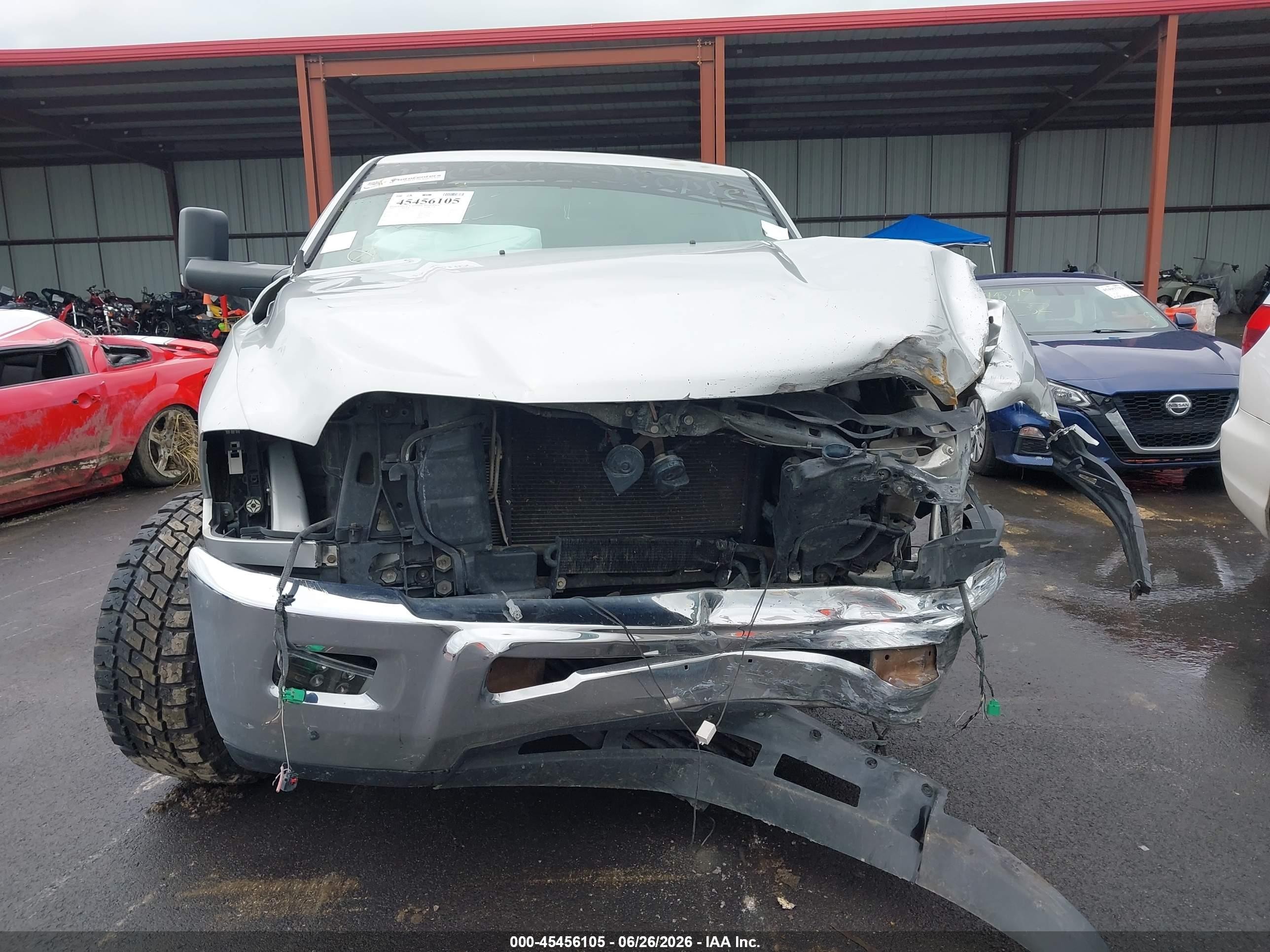 2010 Dodge Ram 2500 Slt Серебряный vin: 3D7TP2HT1AG128365