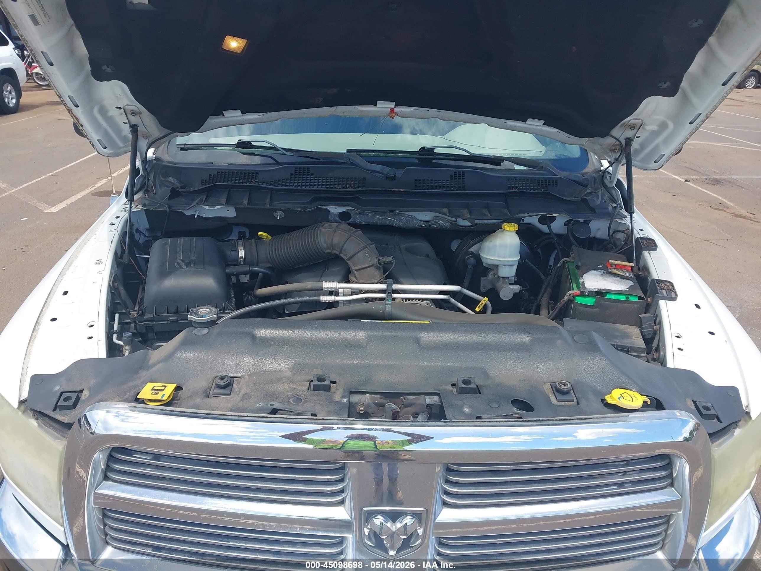 2011 Ram Ram 2500 Slt White vin: 3D7TP2HT3BG600504