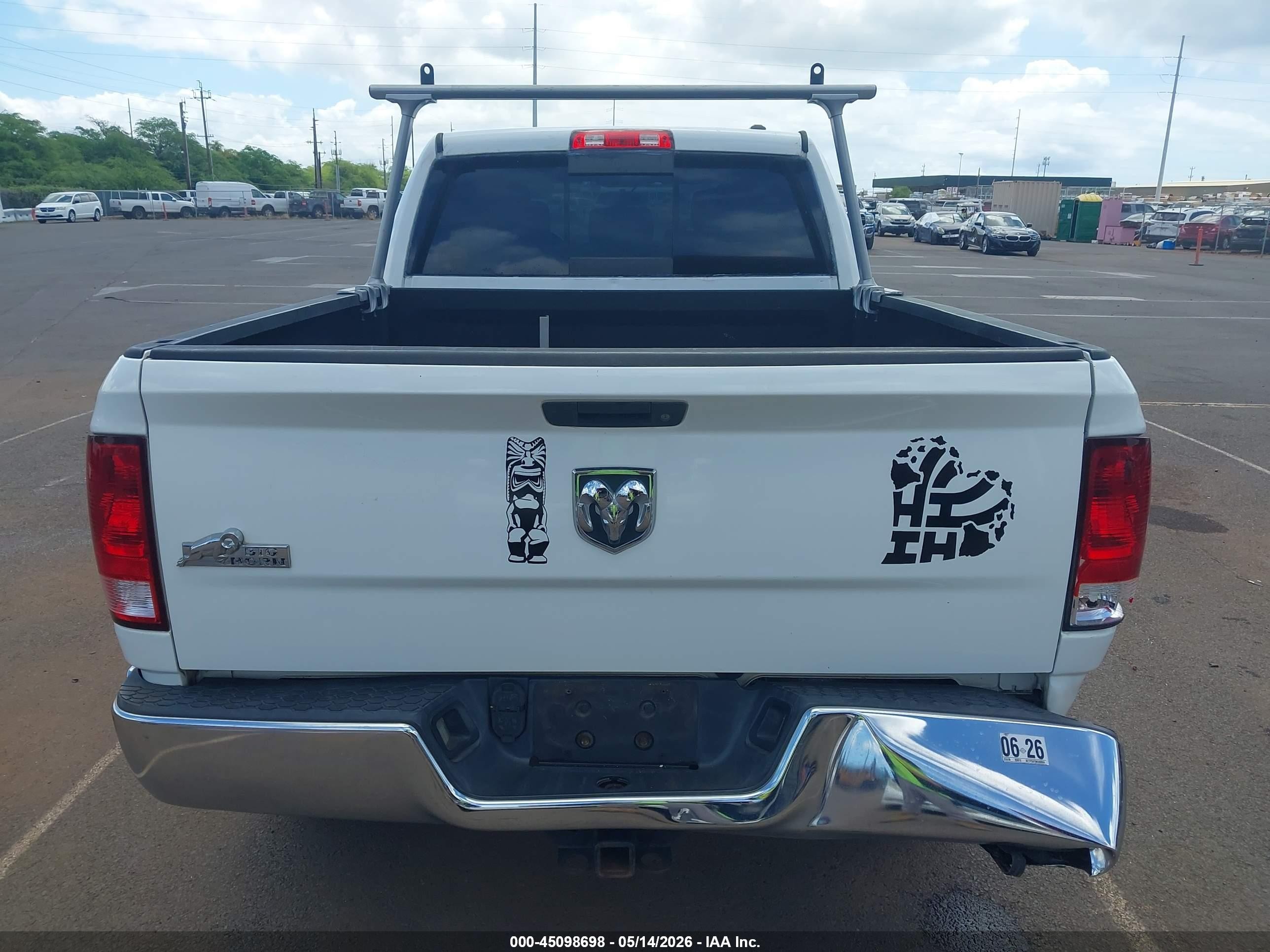 2011 Ram Ram 2500 Slt White vin: 3D7TP2HT3BG600504