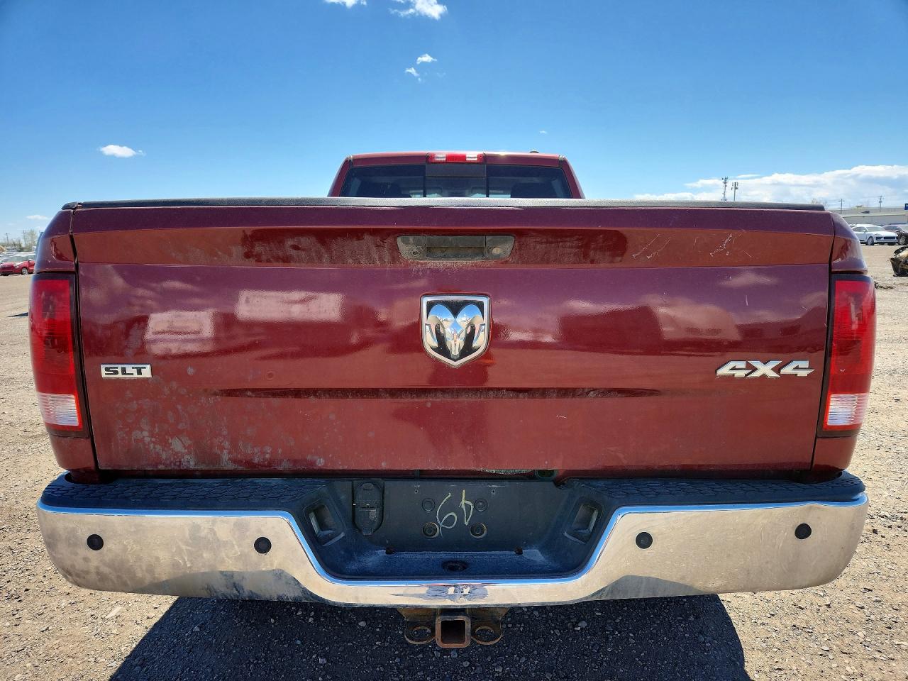 2011 Dodge Ram 2500 Red vin: 3D7TT2CT0BG608207