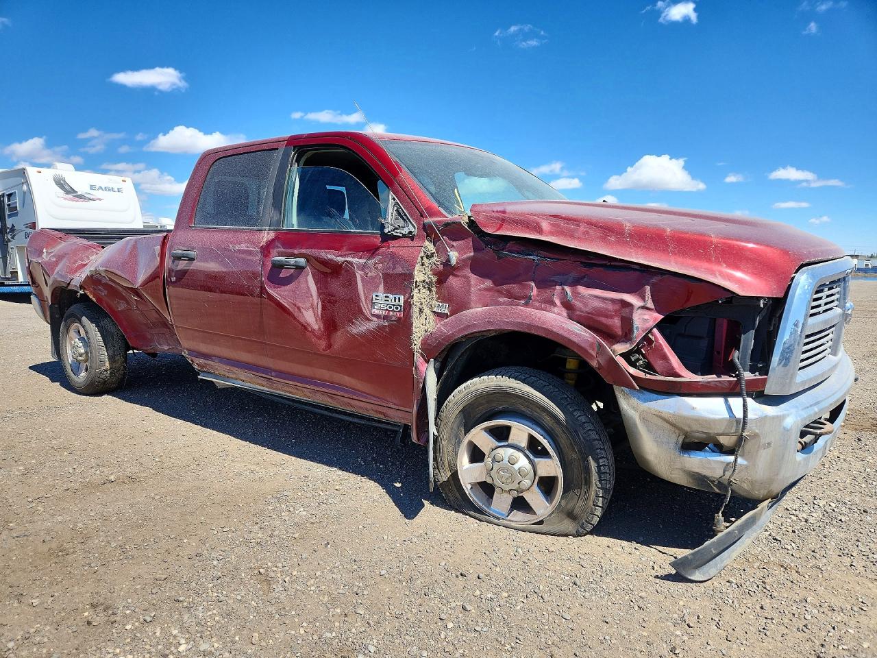 2011 Dodge Ram 2500 Red vin: 3D7TT2CT0BG608207