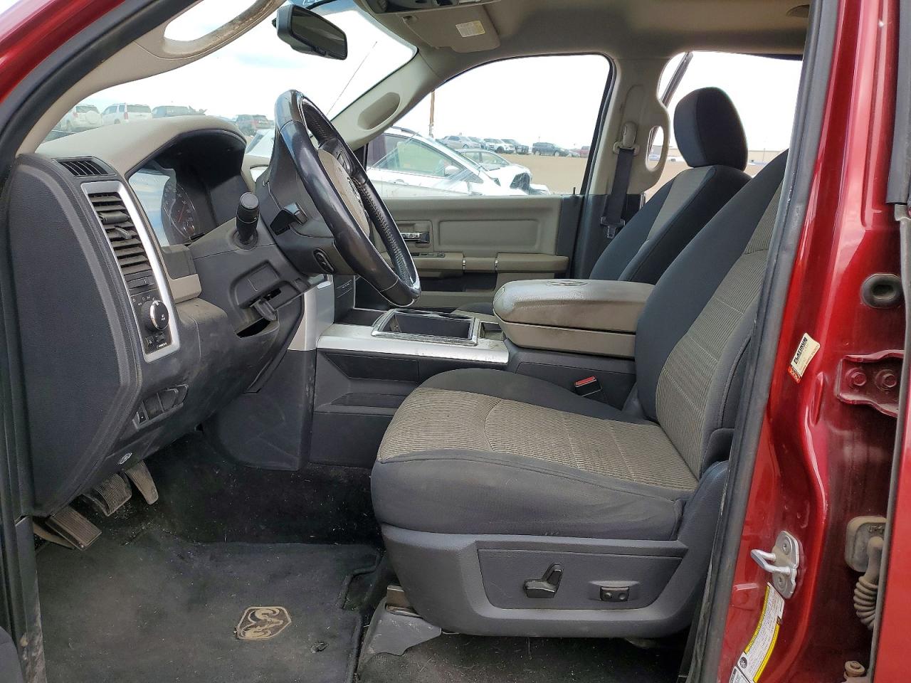 2011 Dodge Ram 2500 Red vin: 3D7TT2CT0BG608207