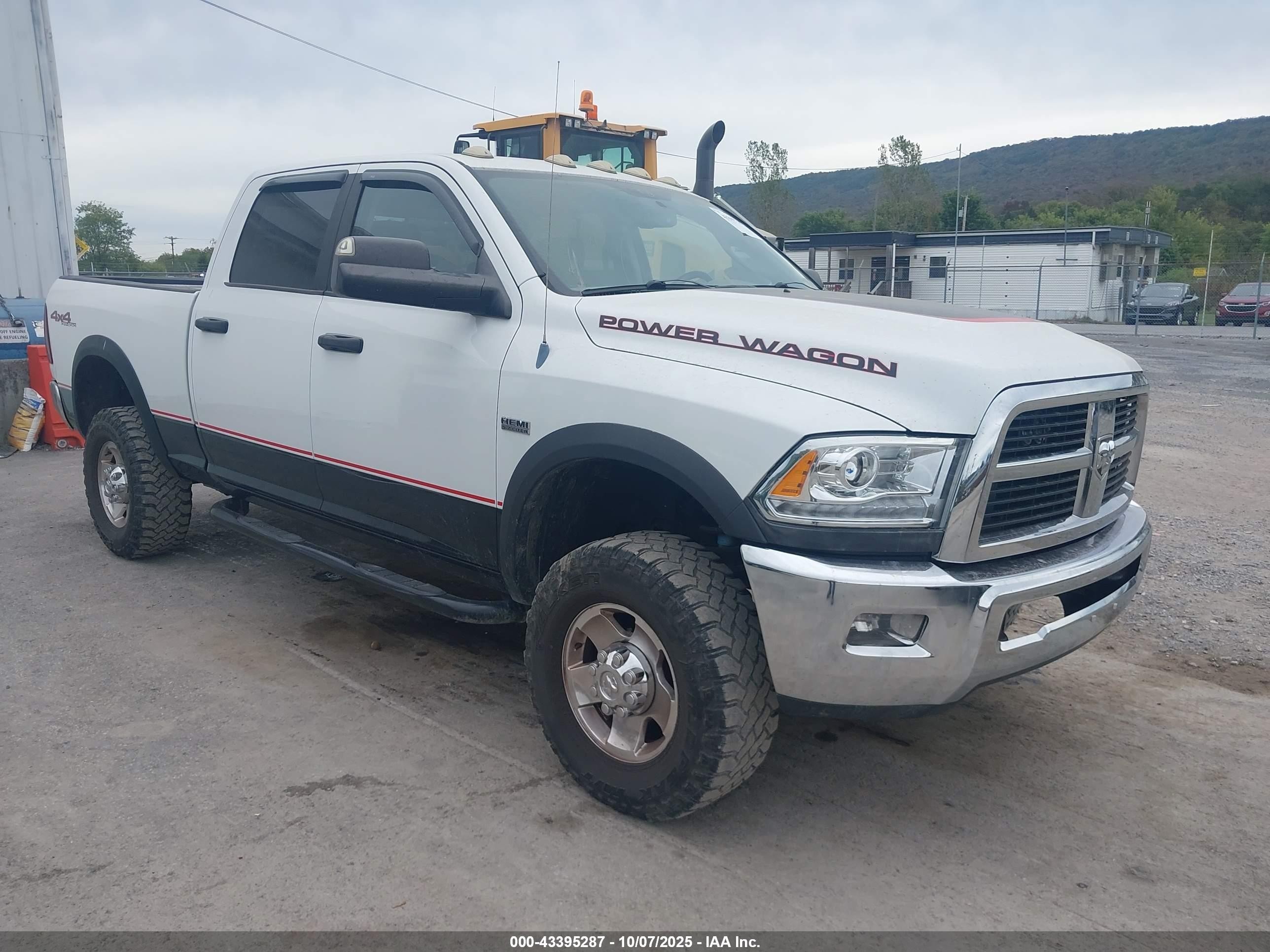 2010 Dodge Ram 2500 Slt Белый vin: 3D7TT2CT1AG182218