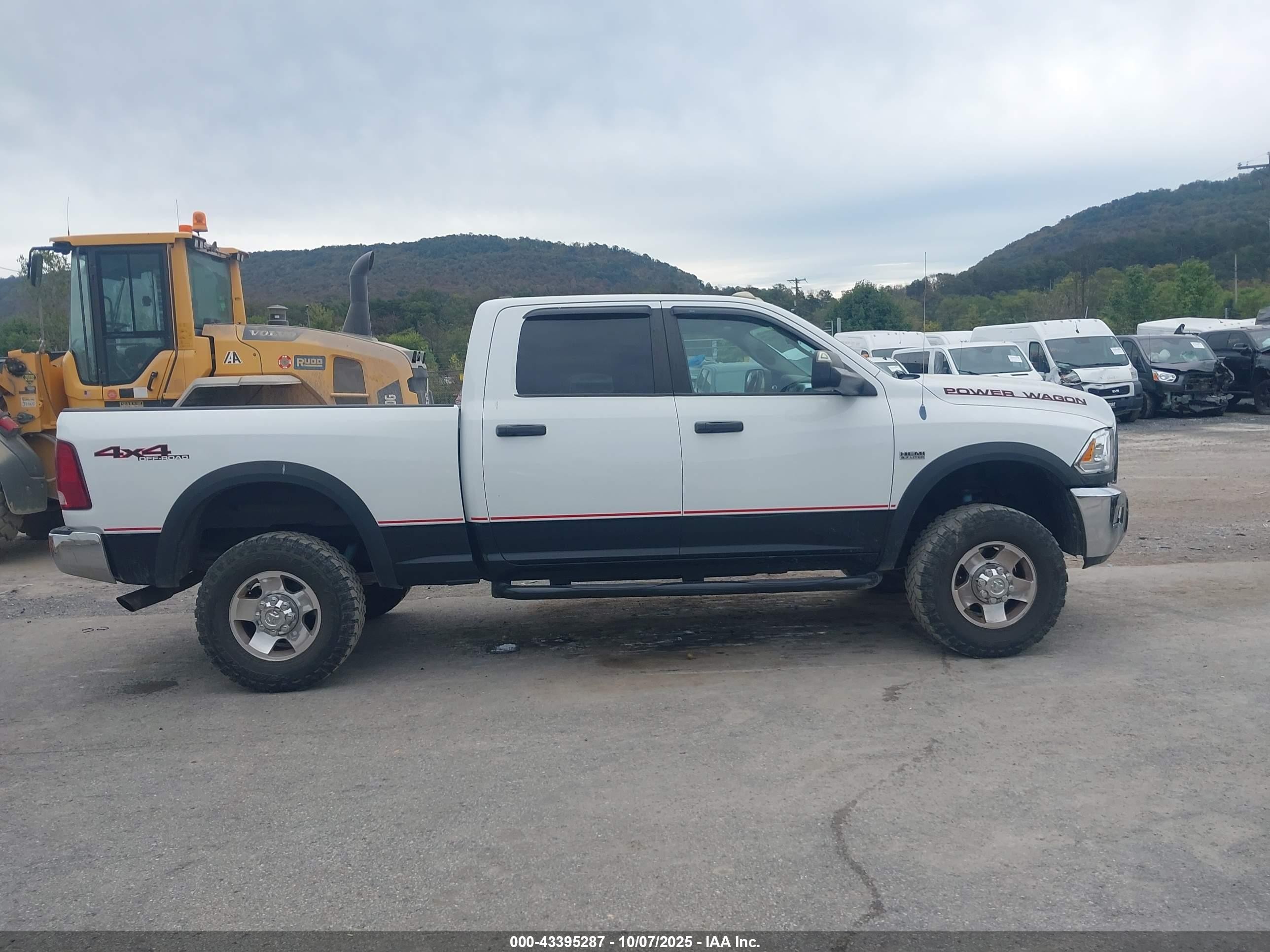 2010 Dodge Ram 2500 Slt Белый vin: 3D7TT2CT1AG182218
