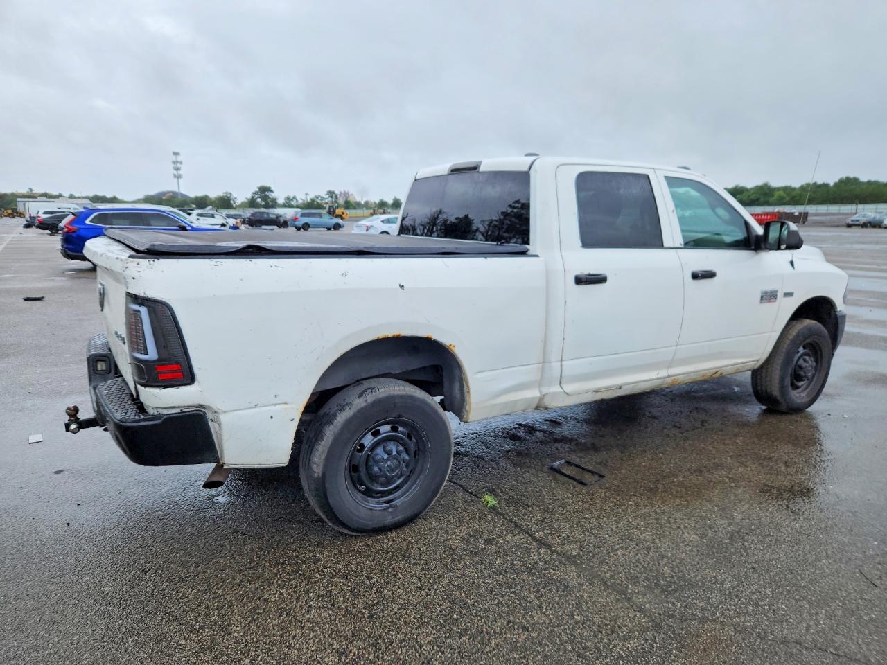 2011 Dodge Ram 2500 White vin: 3D7TT2CT1BG564864