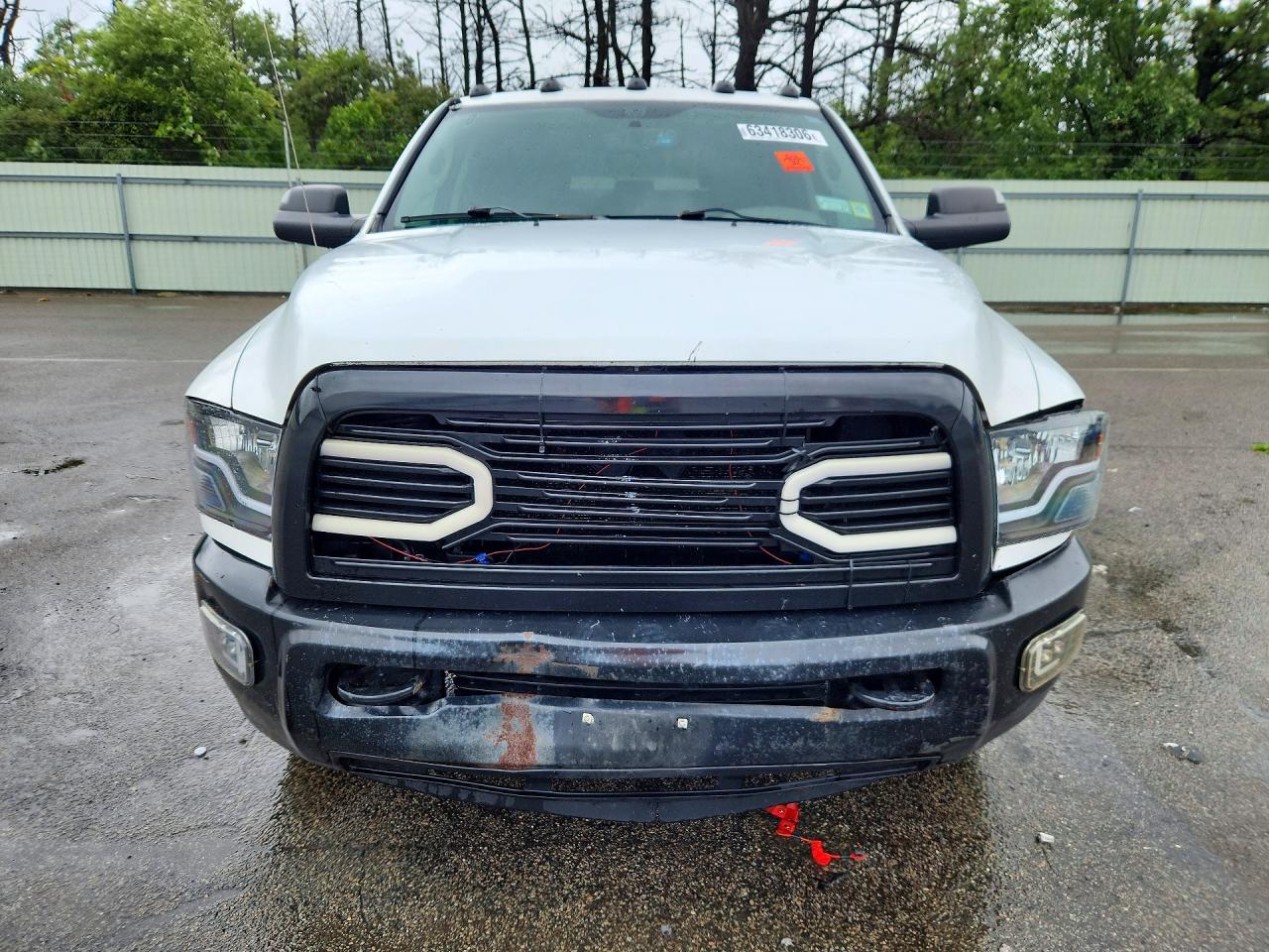 2011 Dodge Ram 2500 White vin: 3D7TT2CT1BG564864